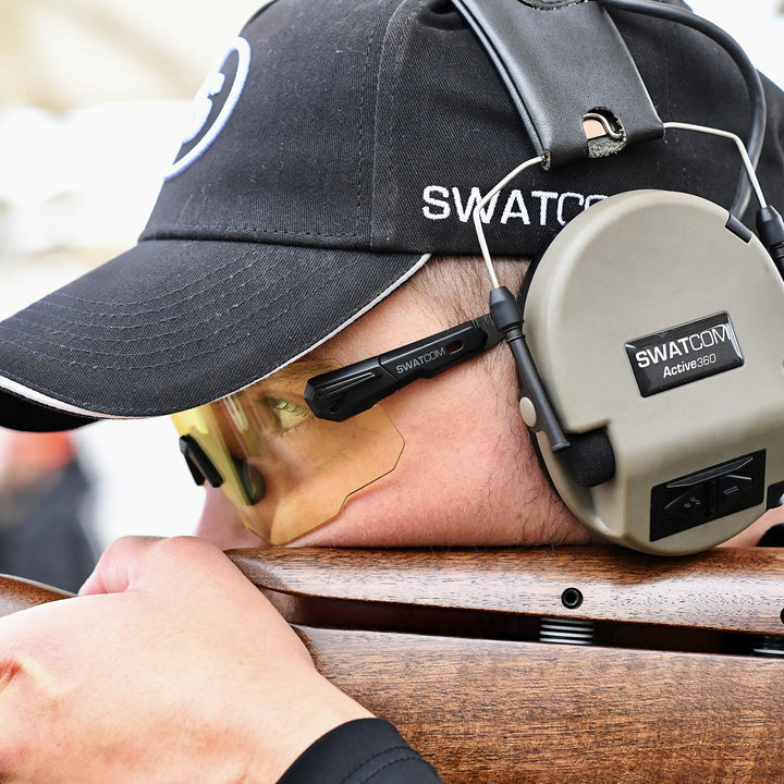SWATCOM Ballistic Shooting Glasses Kit (3 Lenses)