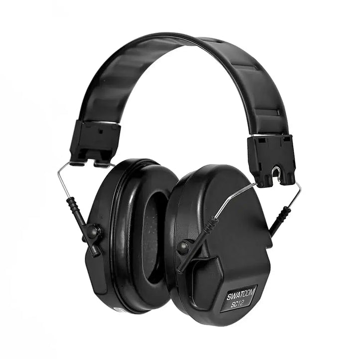 SWATCOM SC12 Passive Ear Defenders Black