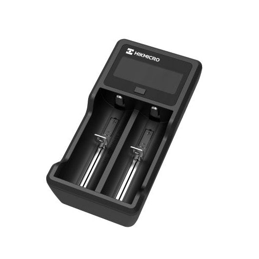 HIKMICRO 18650 Rechargeable Battery Charger with LCD Display