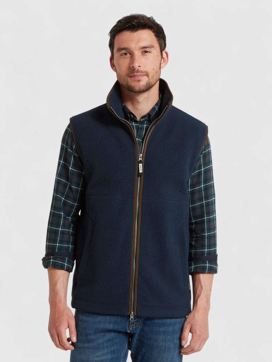 Schöffel Oakham Retro Fleece Gilet True Navy