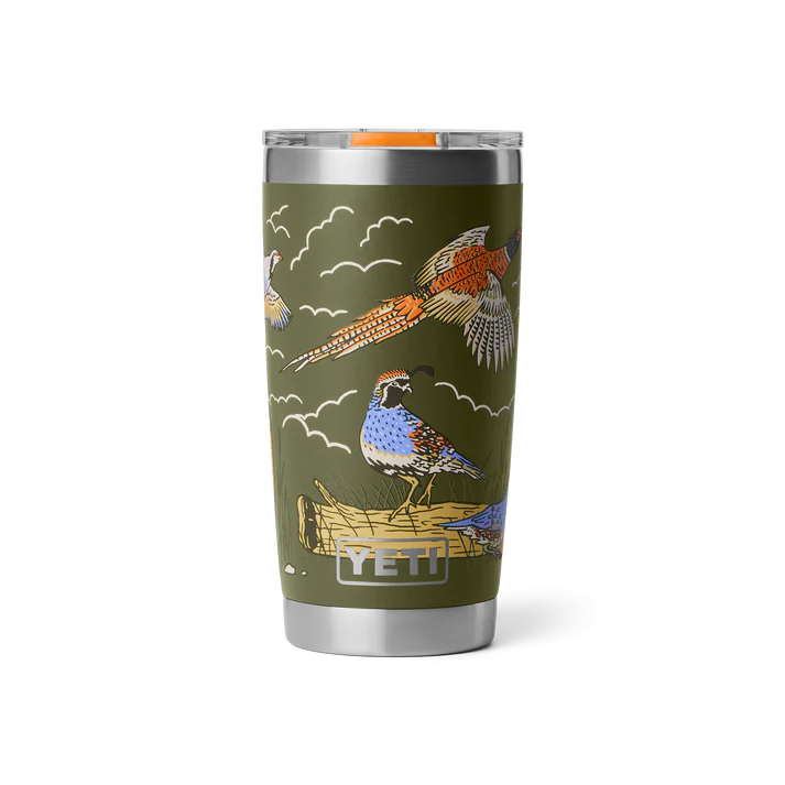 YETI Rambler 20oz (591ml) Coffee Tumbler - Upland Bird Olive