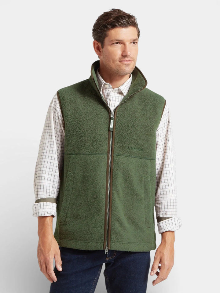 Schöffel Oakham Retro Fleece Gilet Woodland