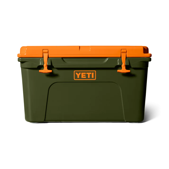 YETI Tundra 45 Cool Box - Olive/King Crab Orange
