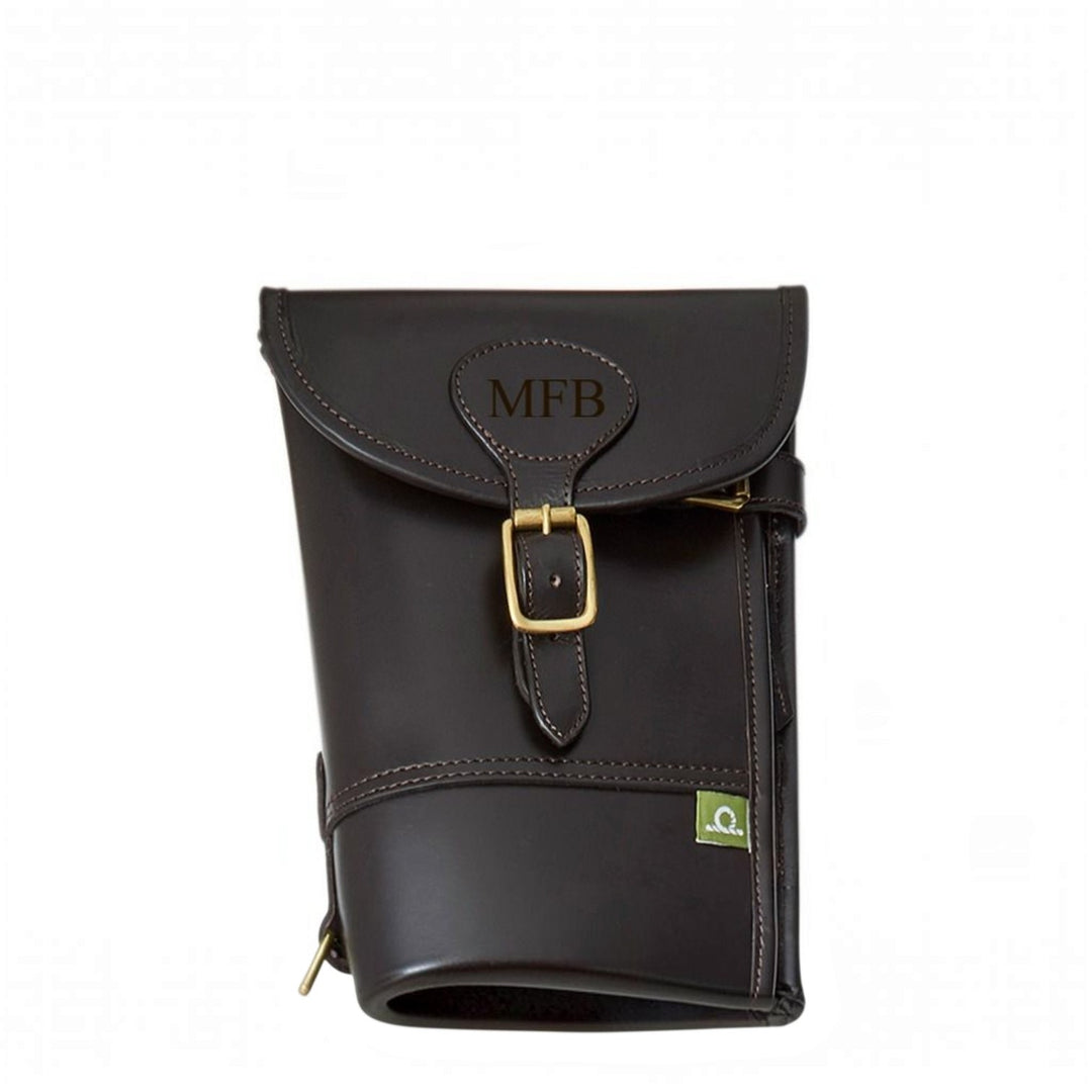 Chatham Premium Pull Up Leather Gun Slip - Dark Brown