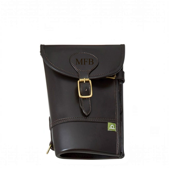 Chatham Premium Pull Up Leather Gun Slip - Dark Brown