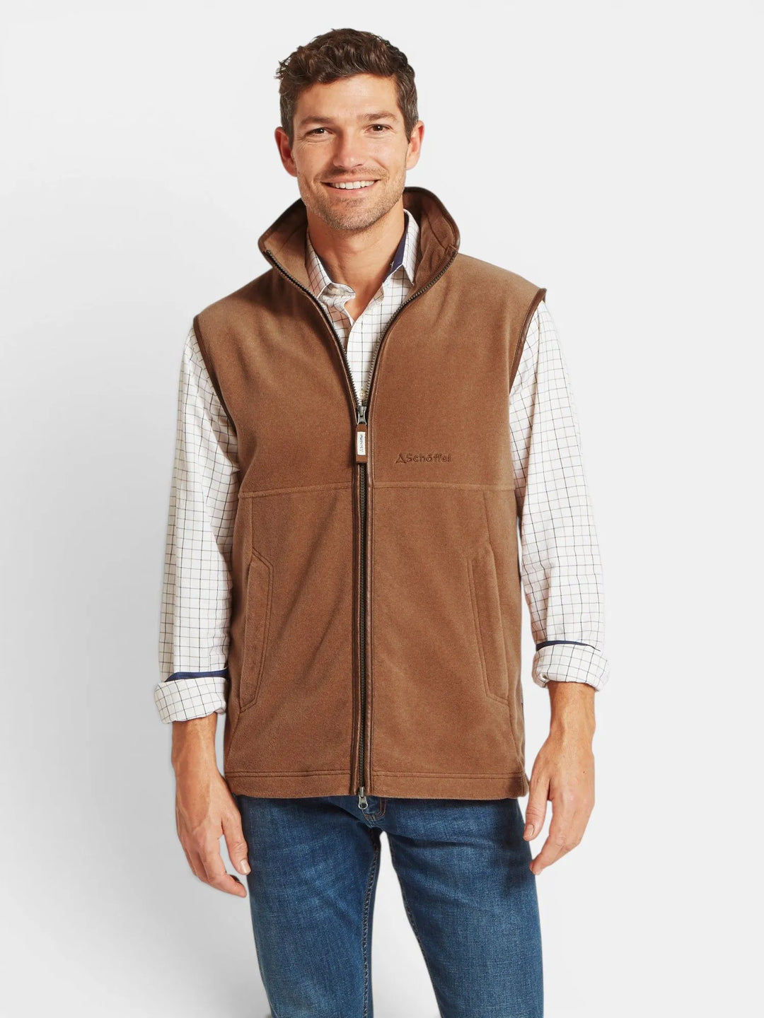 Schoffel Oakham Fleece Gilet Toffee