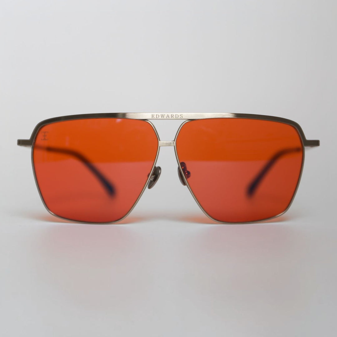 Edwards Eyewear Hiroki 2 - Silver &amp; Saffron
