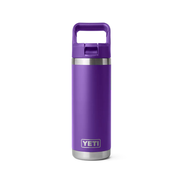 YETI Rambler 18oz (532ml) Flip-Straw Bottle - Pace Purple