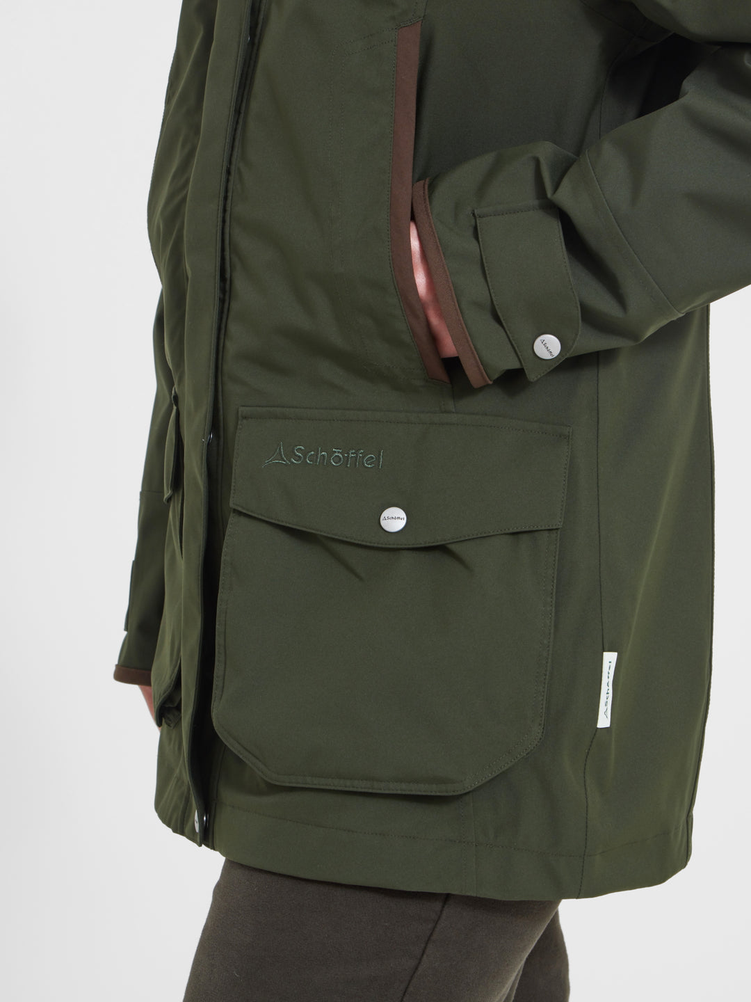 Schoffel Teal Ultralight Coat Forest