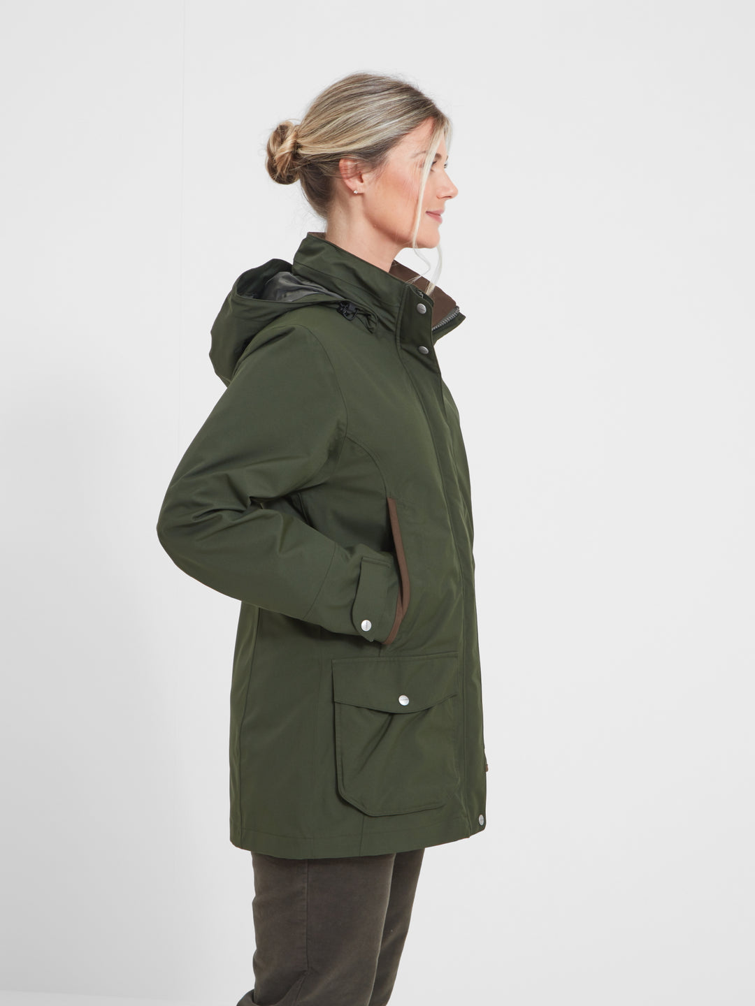 Schoffel Teal Ultralight Coat Forest