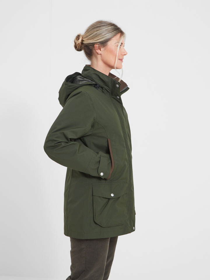 Schoffel Teal Ultralight Coat Forest
