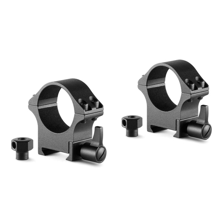 Hawke Professional Steel Ring Mounts 30mm 2 Piece Weaver