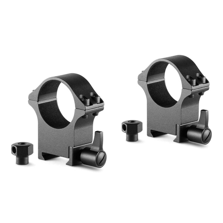 Hawke Professional Steel Ring Mounts 30mm 2 Piece Weaver