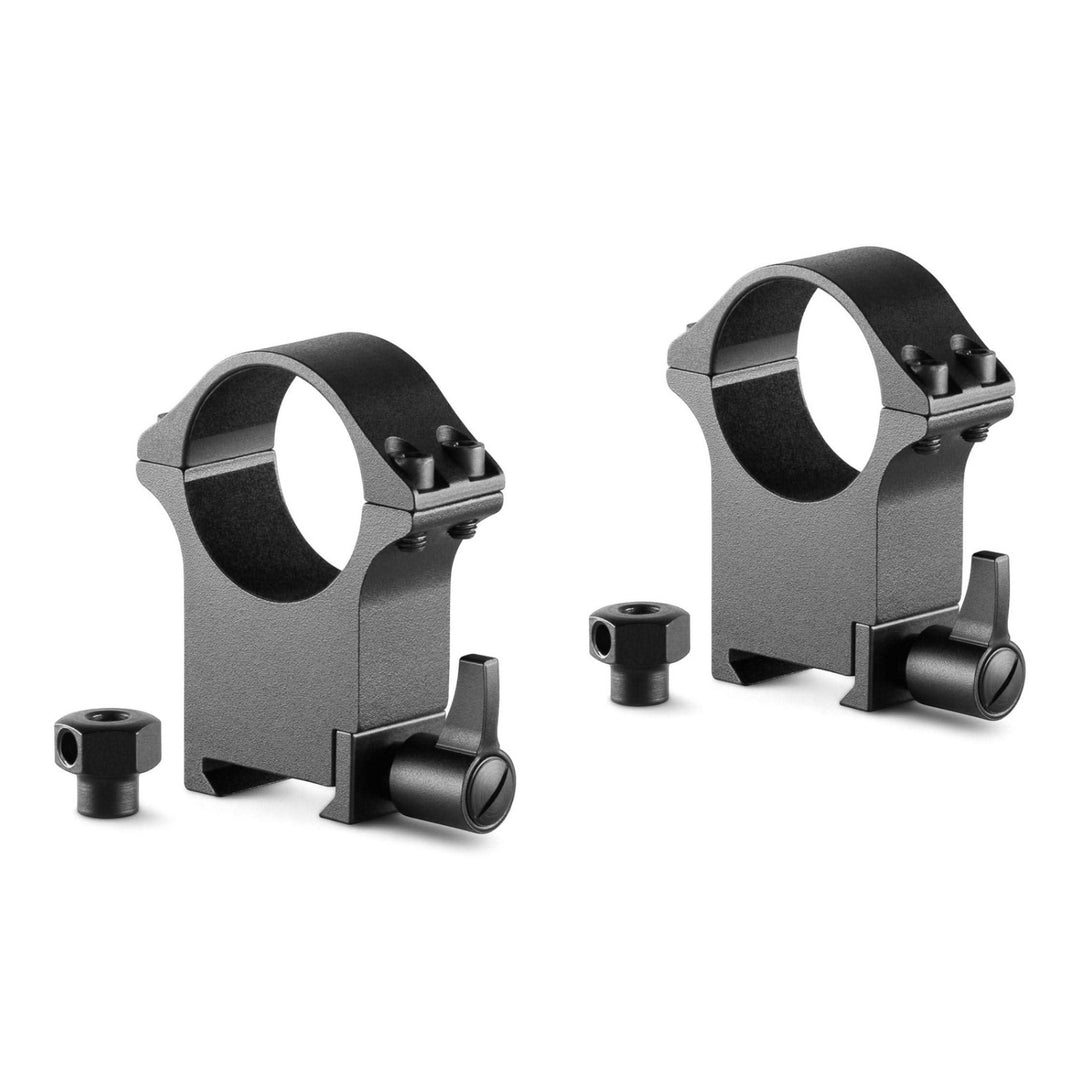 Hawke Professional Steel Ring Mounts 30mm 2 Piece Weaver