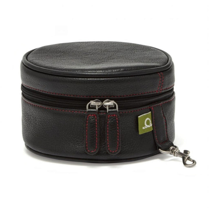 Chatham Premium Pull Up Leather Hearing Protection Case - Black