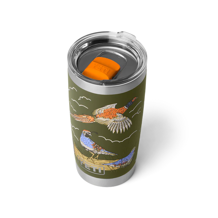 YETI Rambler 20oz (591ml) Coffee Tumbler - Upland Bird Olive
