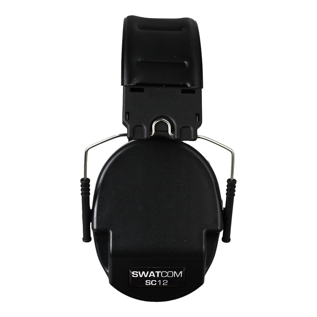 SWATCOM SC12 Passive Ear Defenders Black