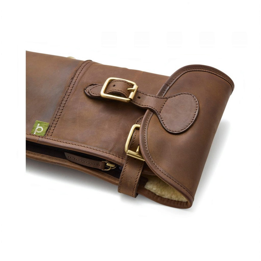 Chatham Premium Antique Oiled Leather Gun Slip - Brown