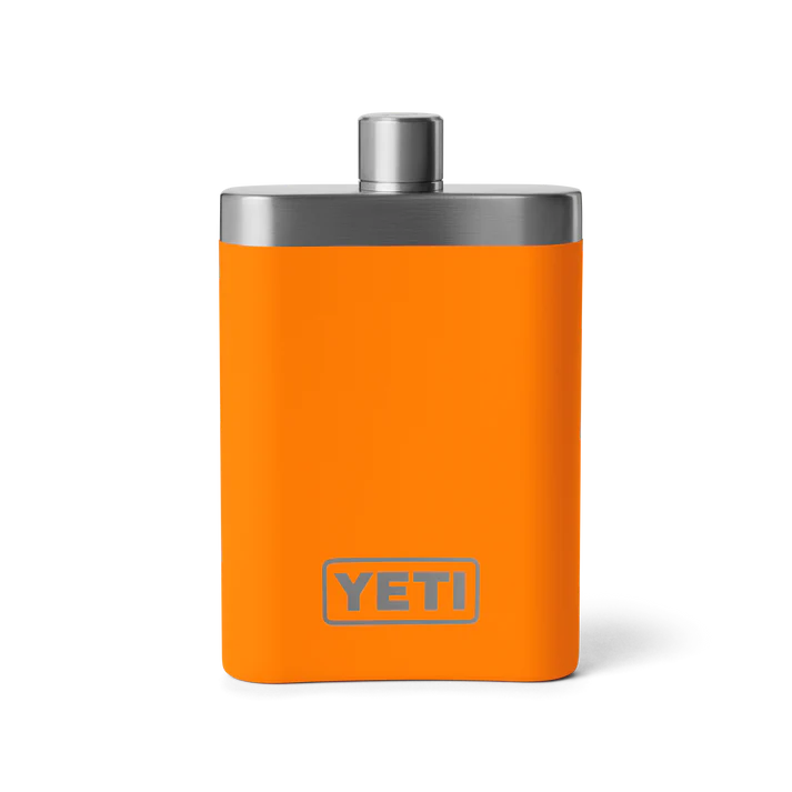 YETI Rambler Flask - Upland Bird King Crab Orange