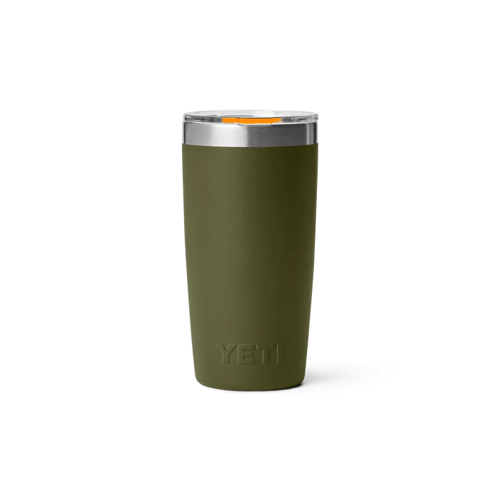 YETI Rambler 10oz (295ml) Coffee Tumbler - Olive/King Crab Orange