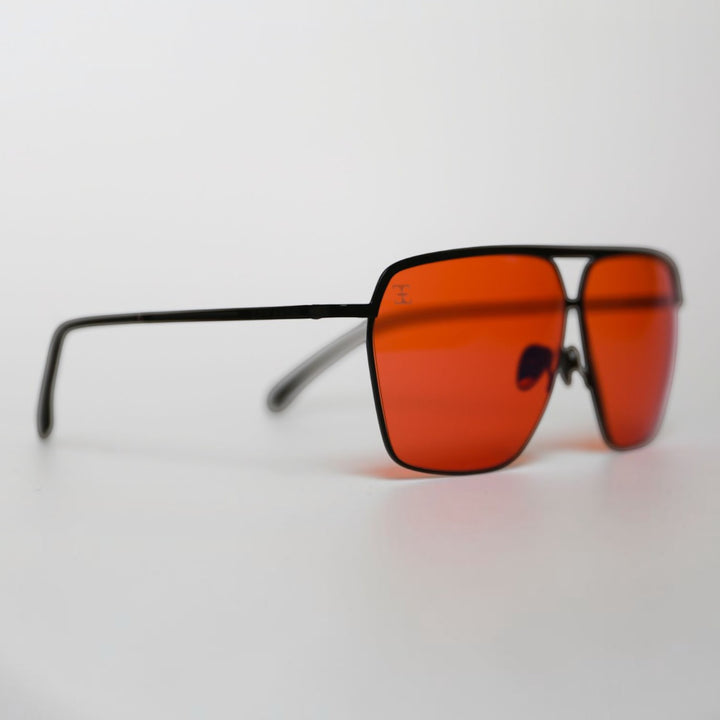 Edwards Eyewear Hiroki 2 - Black &amp; Saffron