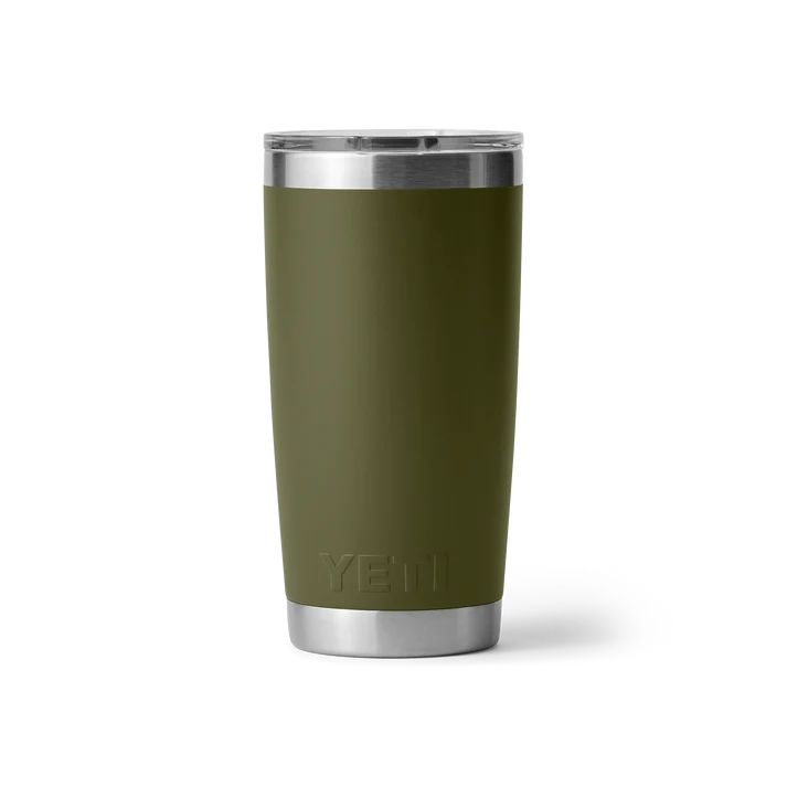YETI Rambler 20oz (591ml) Coffee Tumbler - Olive/King Crab Orange