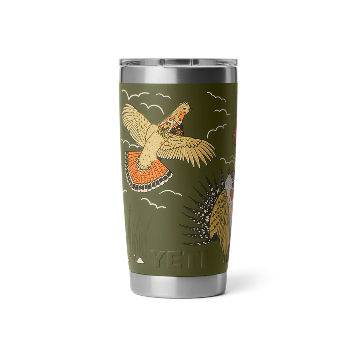 YETI Rambler 20oz (591ml) Coffee Tumbler - Upland Bird Olive
