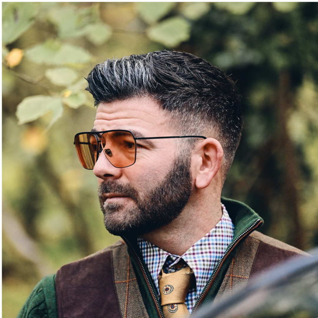 Edwards Eyewear Hiroki 2 - Black &amp; Saffron