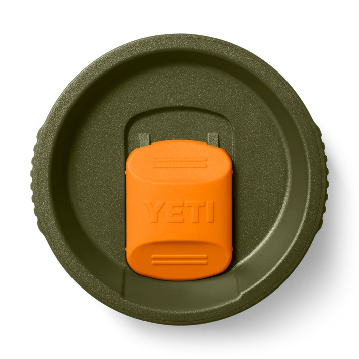 YETI Rambler 20oz (591ml) Travel Coffee Mug 2.0 - Olive/King Crab Orange