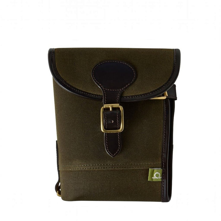 Chatham Waxed Canvas Gun Slip - Green/Dark Brown