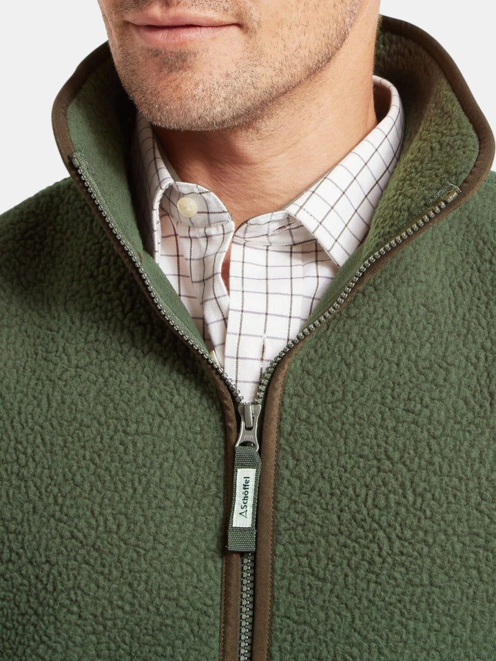 Schöffel Oakham Retro Fleece Gilet Woodland