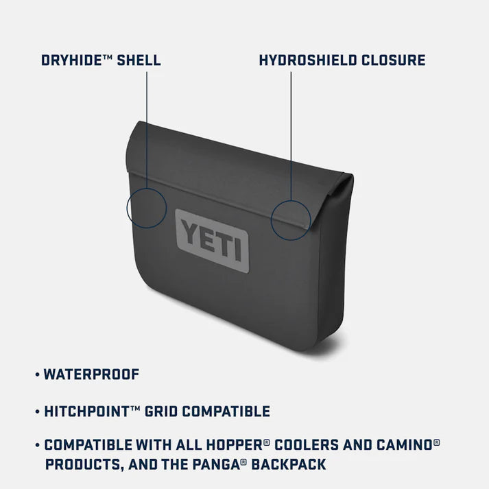 YETI Sidekick Dry 3L Waterproof Gear Case
