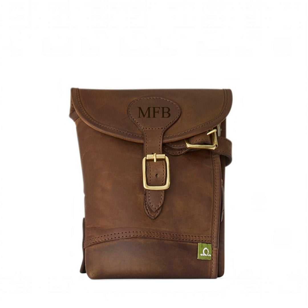 Chatham Premium Antique Oiled Leather Gun Slip - Brown