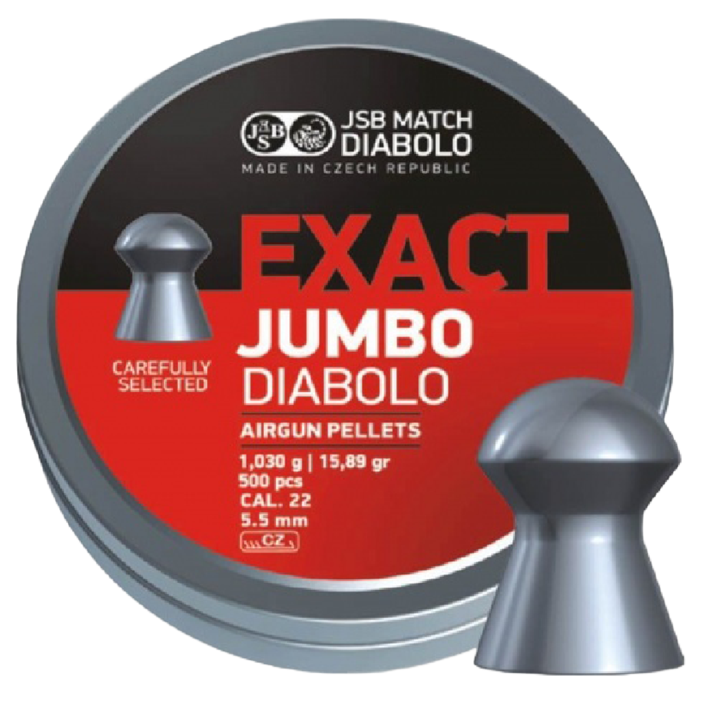 JSB Exact Jumbo Diablo Pellets .22 x 500