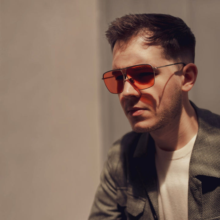Edwards Eyewear Hiroki 2 - Silver &amp; Saffron