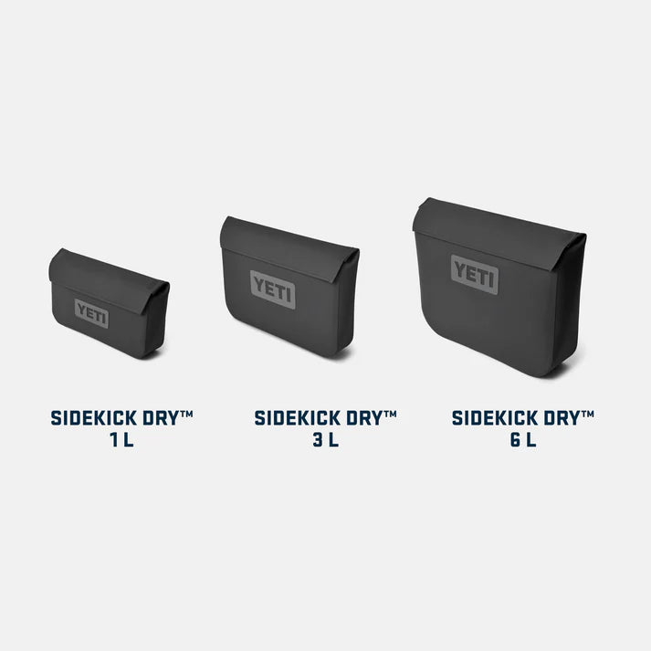 YETI Sidekick Dry 3L Waterproof Gear Case