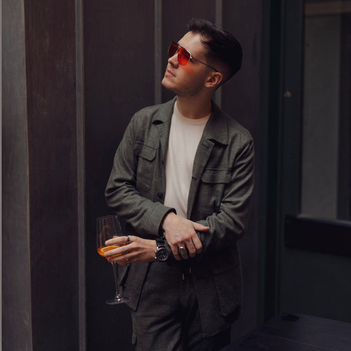 Edwards Eyewear Hiroki 2 - Silver &amp; Saffron