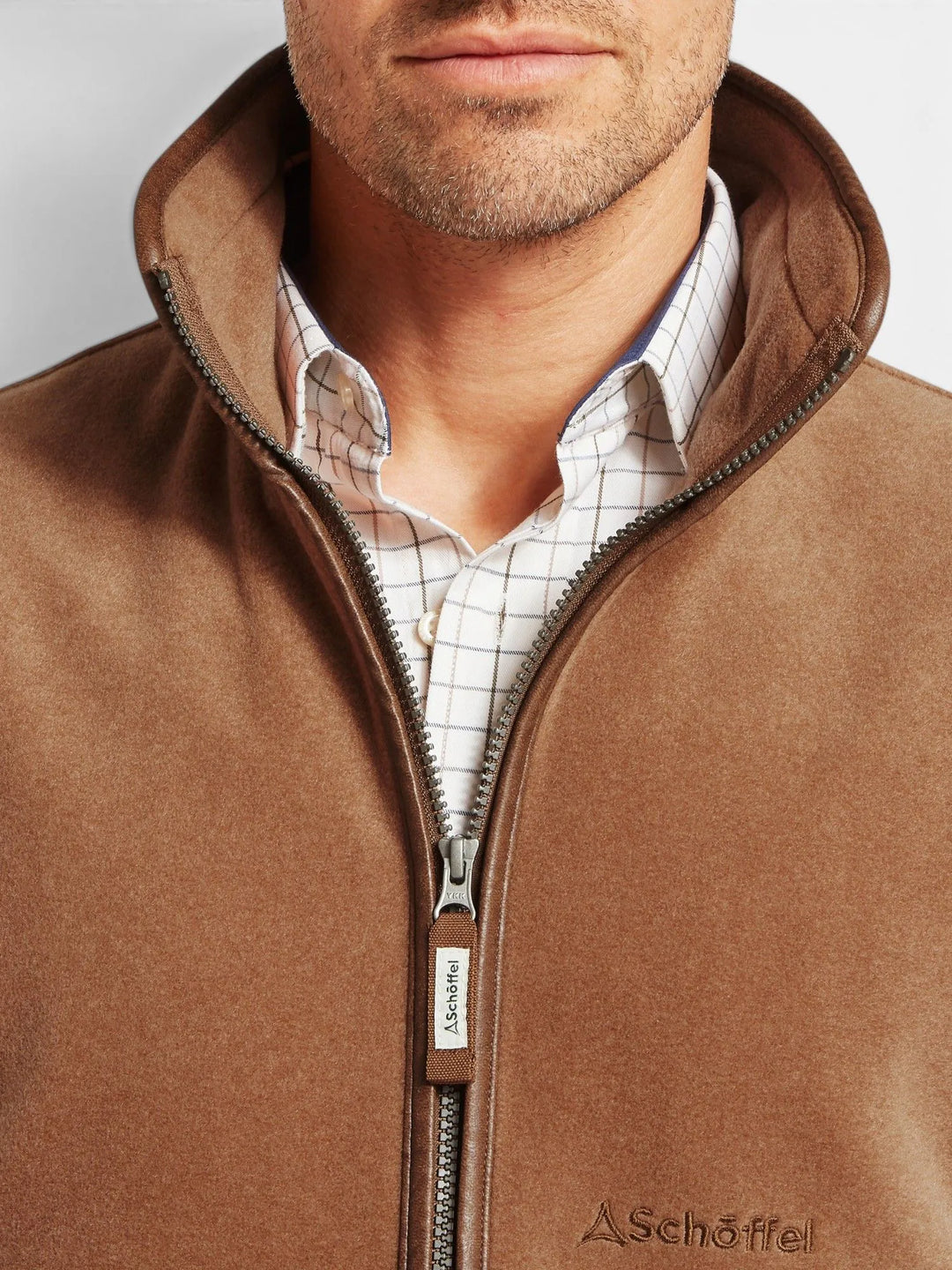 Schoffel Oakham Fleece Gilet Toffee