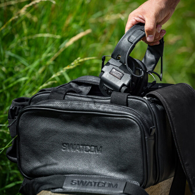 SWATCOM Luxury Leather Medium Range Bag