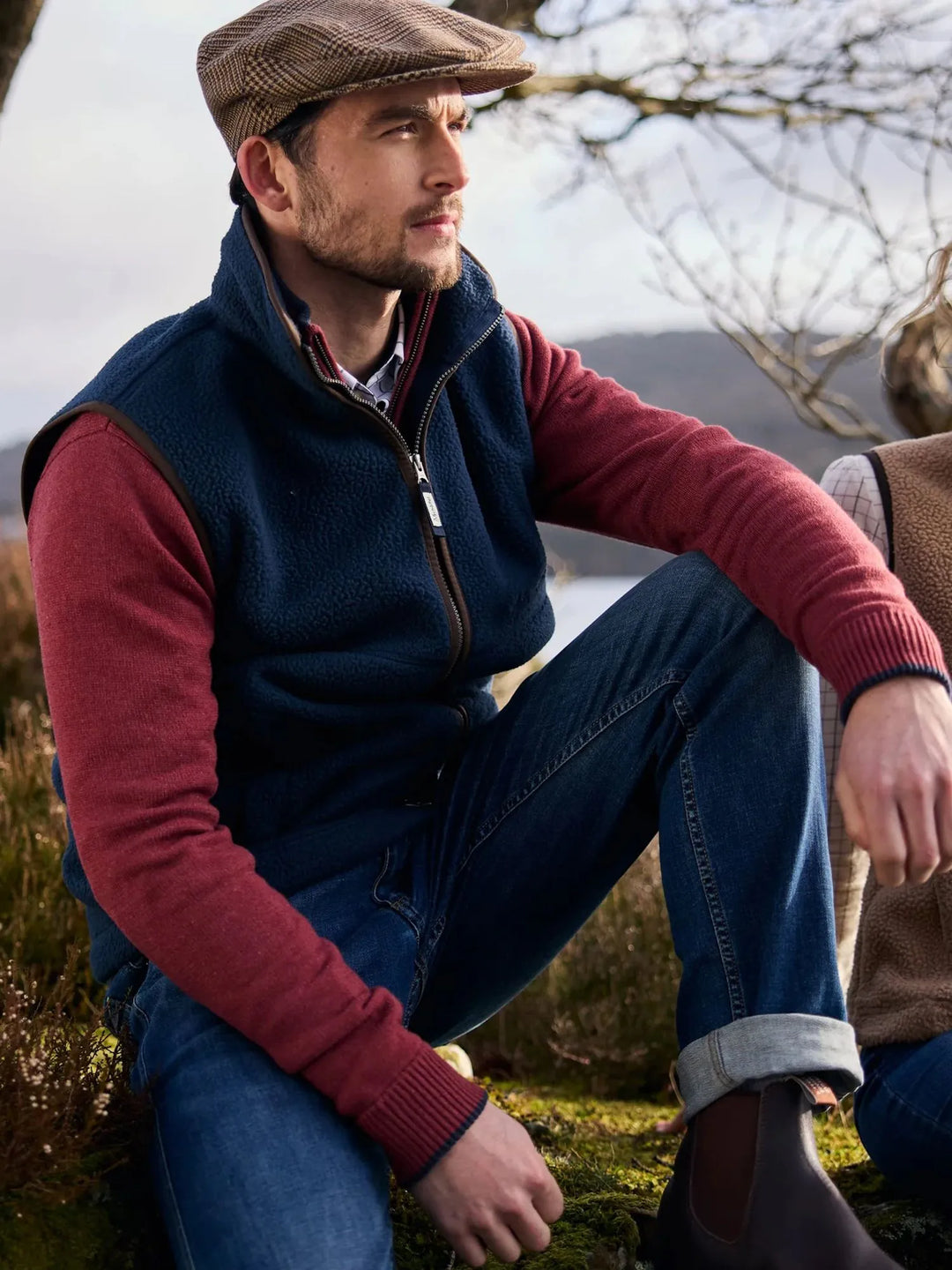 Schöffel Oakham Retro Fleece Gilet True Navy