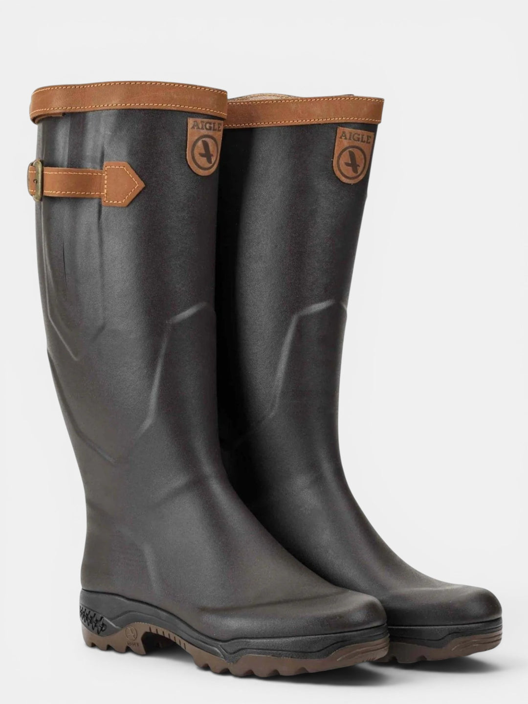 Aigle Parcours 2 Signature Wellington Boot Brown