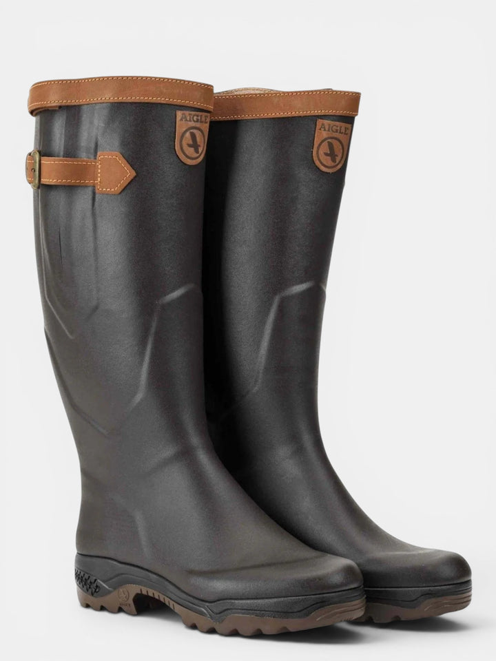 Aigle Parcours 2 Signature Wellington Boot Brown