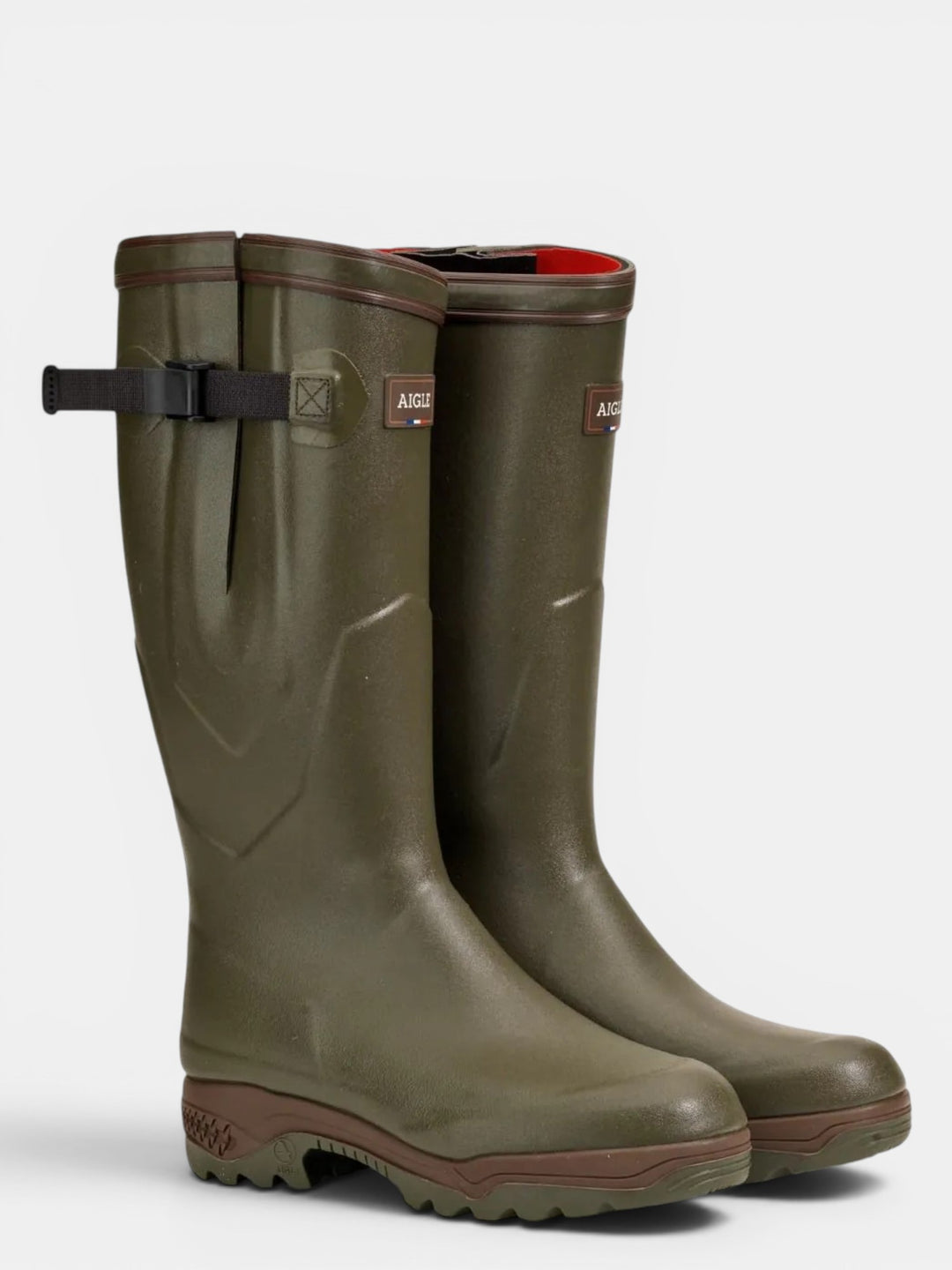 Aigle Parcours 2 ISO Wellington Boot Khaki