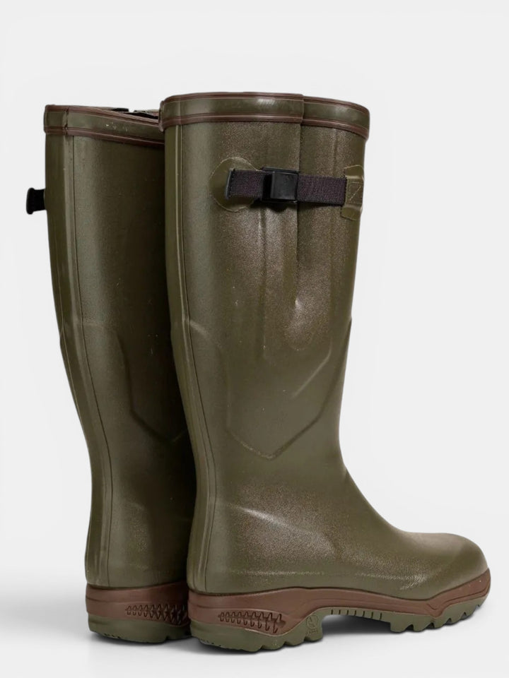 Aigle Parcours 2 ISO Wellington Boot Khaki