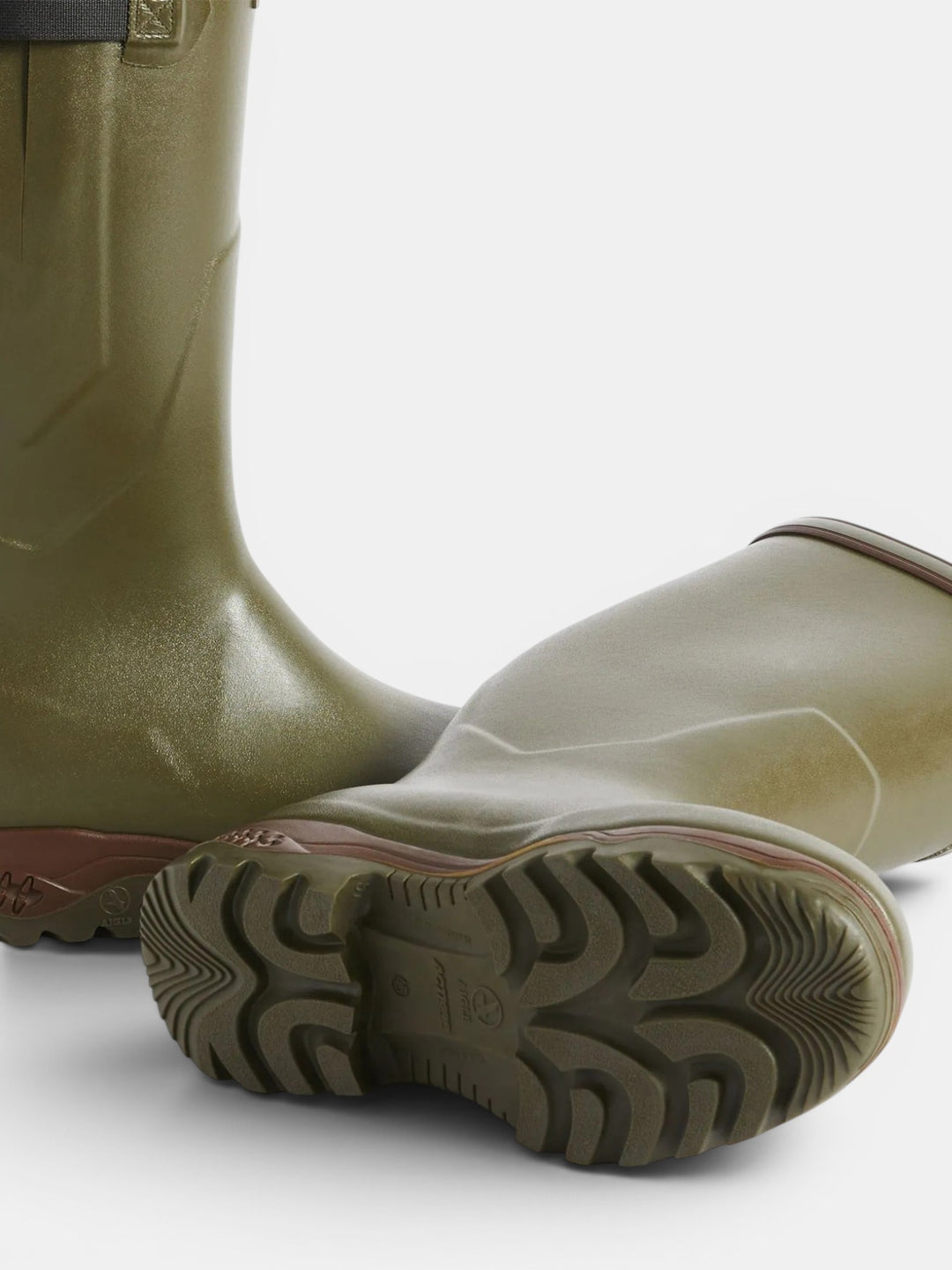 Aigle Parcours 2 ISO Wellington Boot Khaki