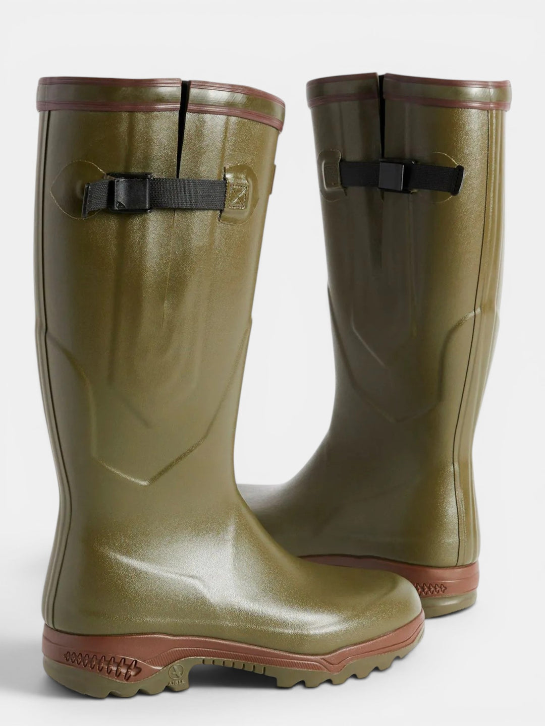 Aigle Parcours 2 ISO Wellington Boot Khaki