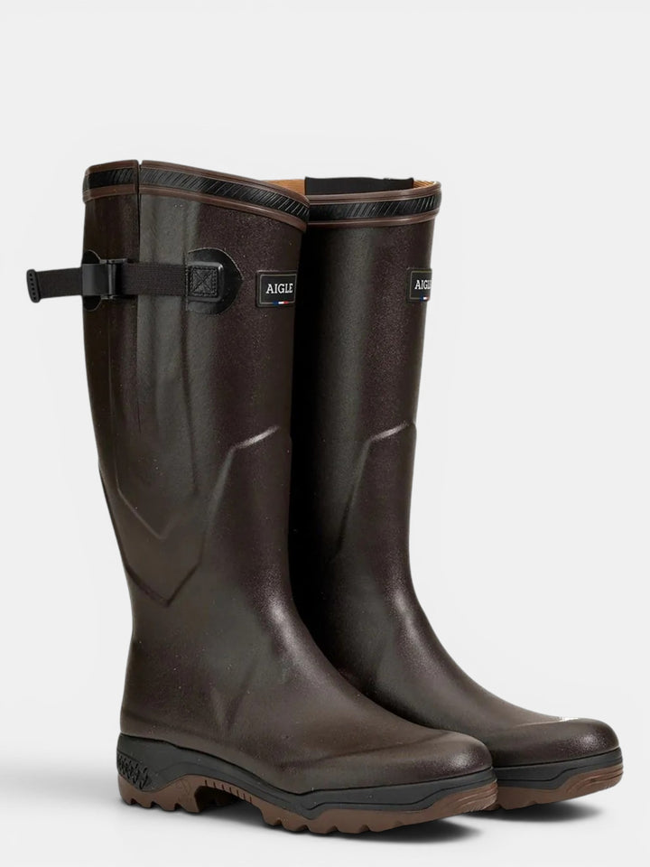 Aigle Parcours 2 Vario Wellington Boot Brown