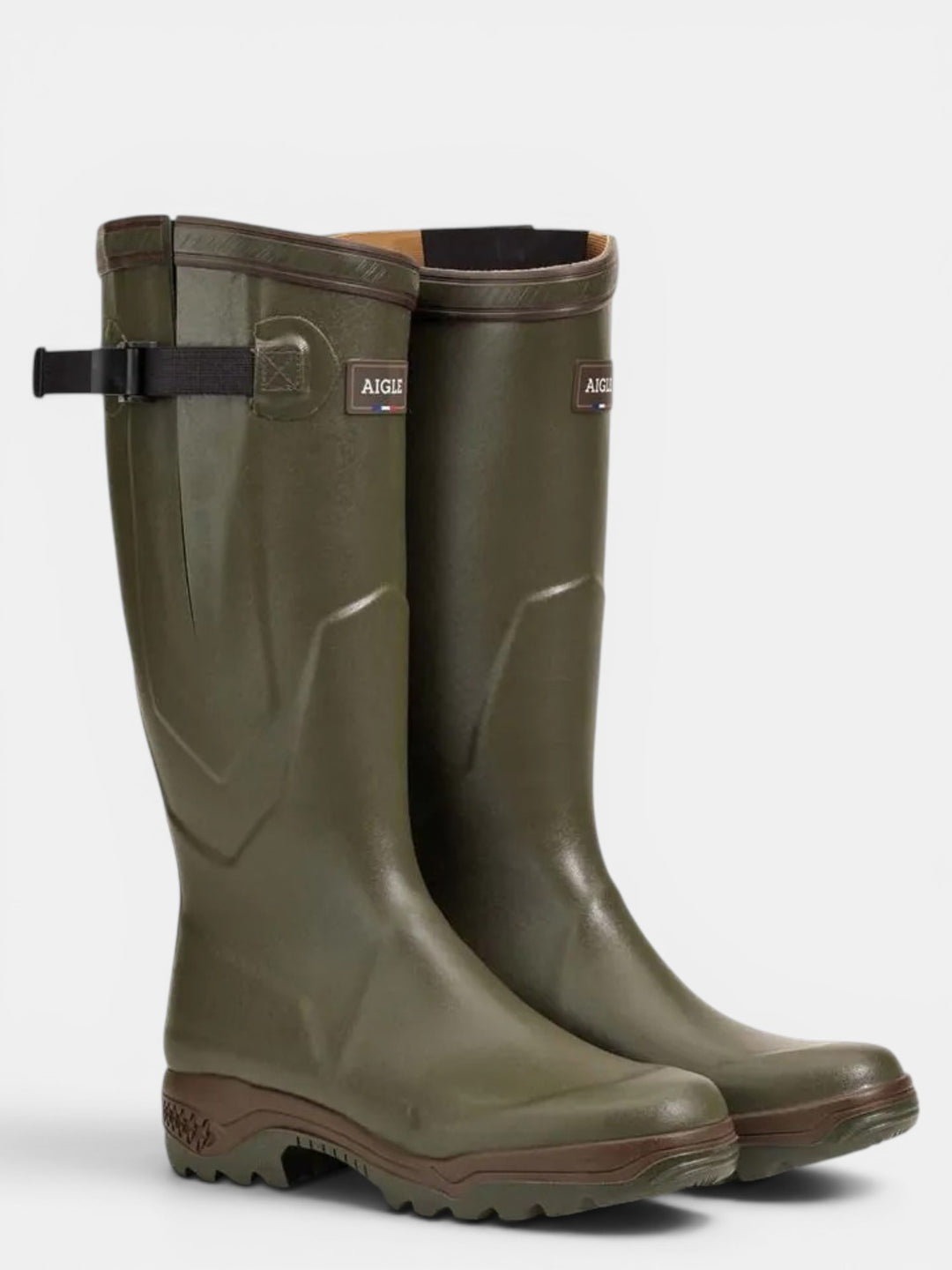 Aigle Parcours 2 Vario Wellington Boot Khaki