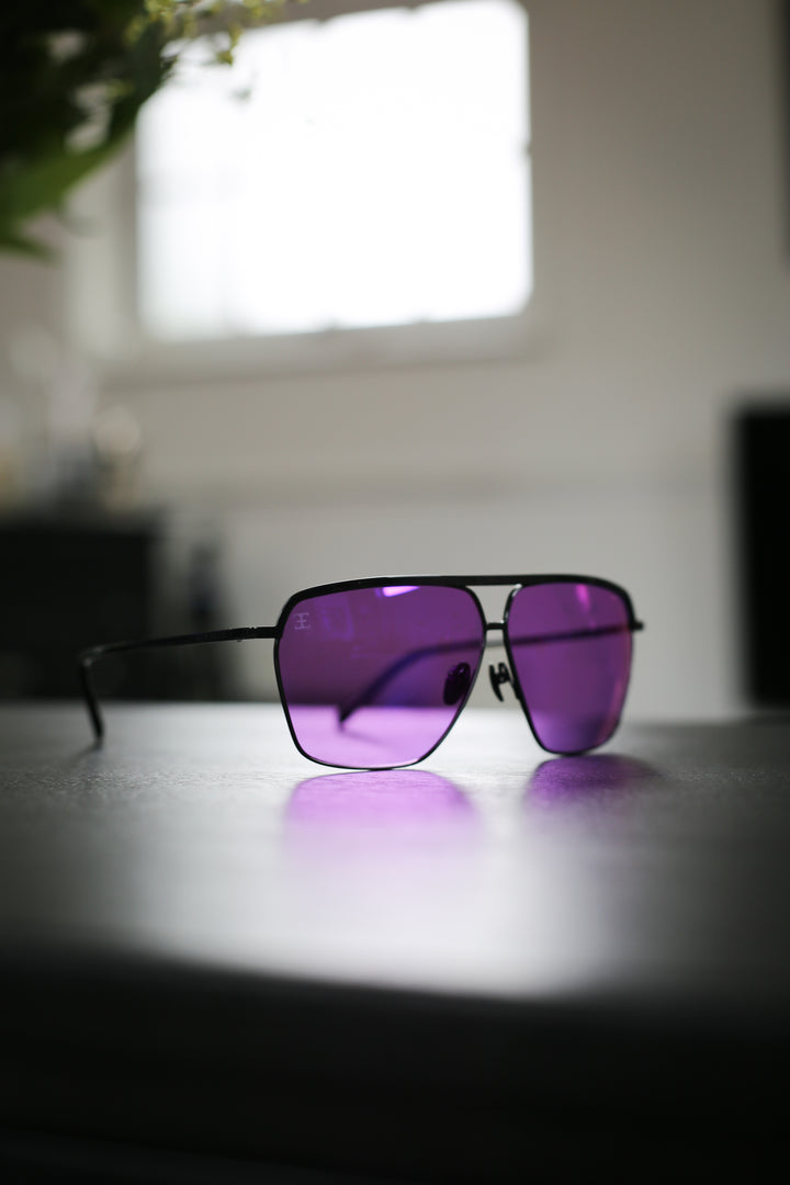 Edwards Eyewear Hiroki 2 - Black &amp; Amethyst