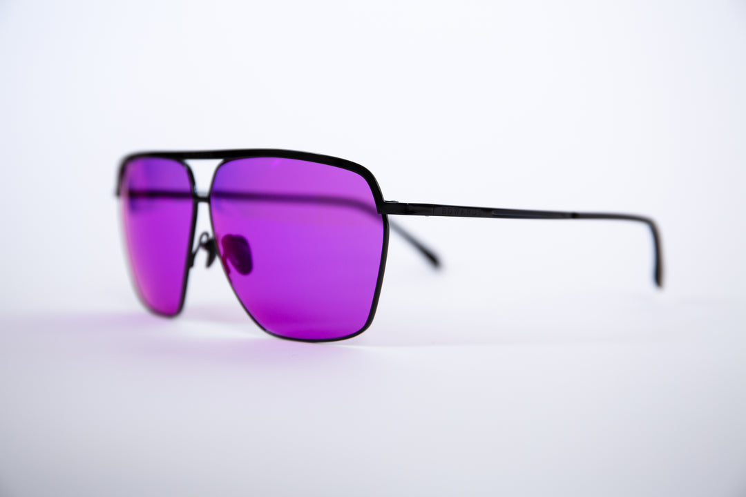 Edwards Eyewear Hiroki 2 - Black &amp; Amethyst